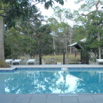 Watercolor Fl Boathouse Pool