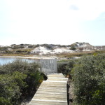 Watersound Crossings lakefront boardwalk